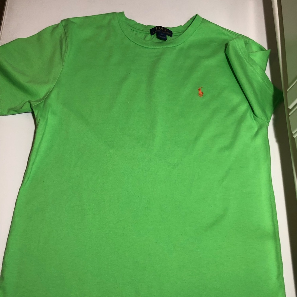 Polo Ralph Lauren Green Crewneck Tee - Boys 14/16